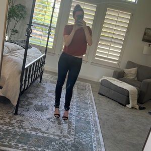 Joes jeans mid to low rise